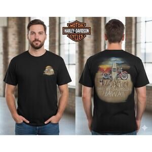 Harley-Davidson Waikiki Beach Hawaii T-Shirt 3XL